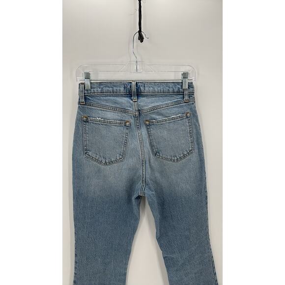 Abercrombie & Fitch 70s vintage Flare ultra high rise light wash size 4/27 NWOT - Picture 5 of 5